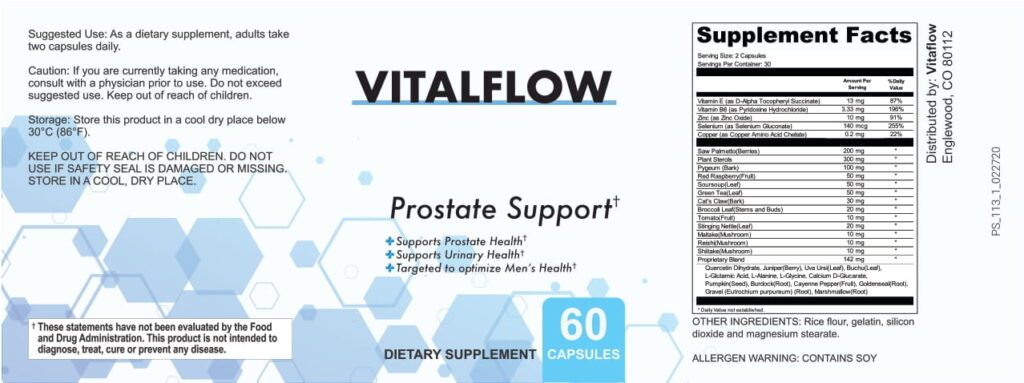 VitalFlow Label